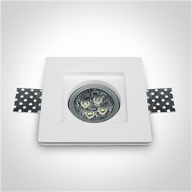 Empotrable de techo ONE LIGHT 50105GT1 Yeso Blanco 50w IP20 