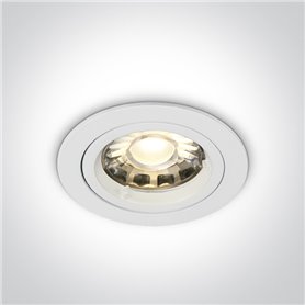 Empotrable de techo ONE LIGHT 10105GU/W Blanco IP20 