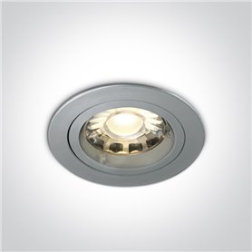 Empotrable de techo ONE LIGHT 10105GU/G Gris IP20 