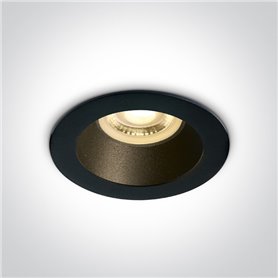 Empotrable de techo ONE LIGHT 10105M/B/B Negro/Negro IP20 