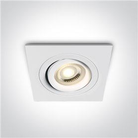 Empotrable orientable de techo ONE LIGHT 51105ABG/W Blanco IP20