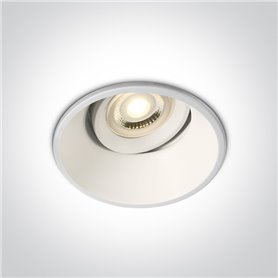 Empotrable orientable de techo resistente al fuego ONE LIGHT 11109F/W Blanco IP20