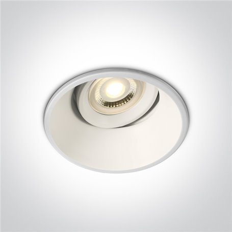 Empotrable orientable de techo resistente al fuego ONE LIGHT 11109F/W Blanco IP20