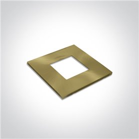 Cubierta latón cepillado ONE LIGHT 050176/BBS para completar 68006N/W