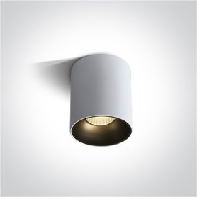 Downlight superficie Led ONE LIGHT 12120Z/W/W Blanco 20w 3000K IP20