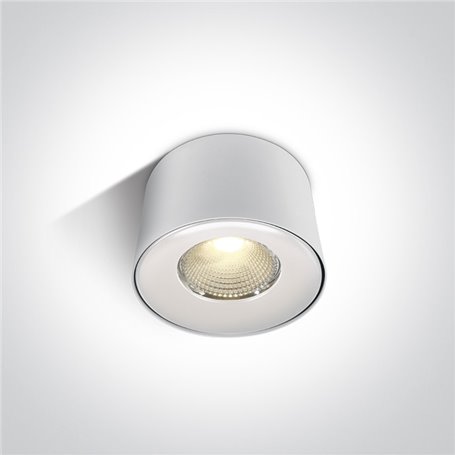 Downlight superficie Led ONE LIGHT 12130LA/W/W Blanco 30w 3000K IP20