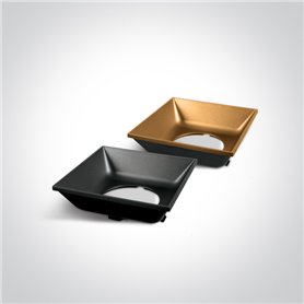 Downlight superficie Led ONE LIGHT 12112ZA/B/W Negro 12w 3000K IP20