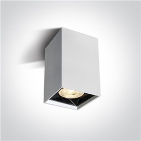 Downlight superficie Led ONE LIGHT 12106B/W/W Blanco 6w 3000K IP20
