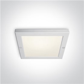 Paflon Led techo ONE LIGHT 62018FA/W/C Blanco 18w 4000K IP40 super slim