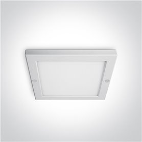 Paflon Led techo ONE LIGHT 62018FA/W/C Blanco 18w 4000K IP40 super slim