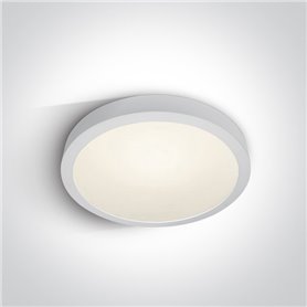 Paflon Led techo ONE LIGHT 62140F/W/C Blanco 40w 4000K IP40