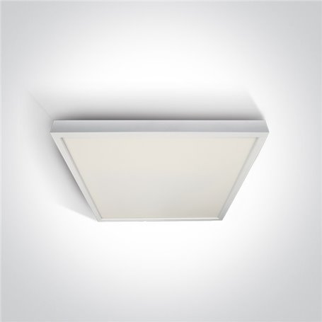 Plafon Led techo ONE LIGHT 62140AF/W/C Blanco 40w 4000K IP40