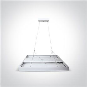 Paflon Led techo ONE LIGHT 62140AF/W/C Blanco 40w 4000K IP40