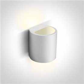 Aplique pared ONE LIGHT 60040 Yeso IP20