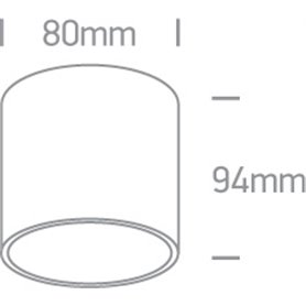 Downlight superficie ONE LIGHT 12105T/B Negro reflector latón IP20