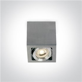 Downlight orientable de superficie ONE LIGHT 12105B/AL Aluminio IP20