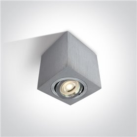 Downlight orientable de superficie ONE LIGHT 12105AC/AL Aluminio IP20