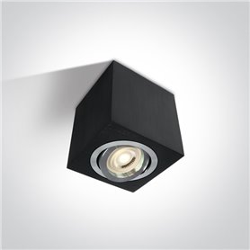 Downlight orientable de superficie ONE LIGHT 12105AC/B Negro IP20
