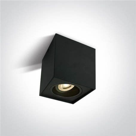 Downlight orientable de superficie ONE LIGHT 12105YA/B Negro IP20