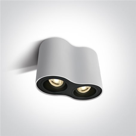 Downlight orientable de superficie ONE LIGHT 12205Y/W Blanco IP20