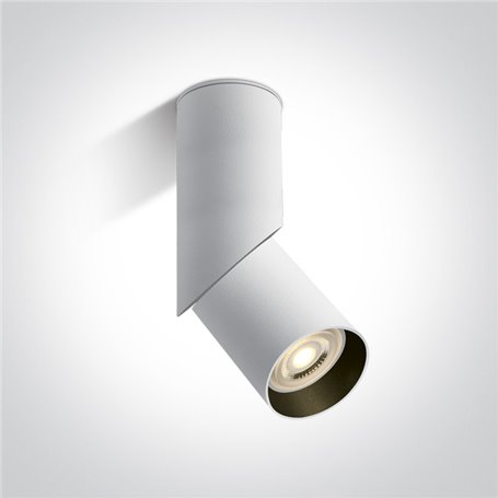 Downlight orientable de superficie ONE LIGHT 12105E4/W Blanco IP20