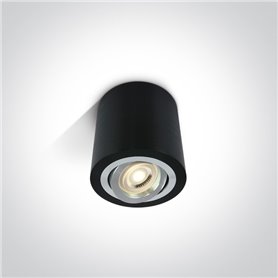 Downlight orientable de superficie ONE LIGHT 12105AB/B Negro IP20