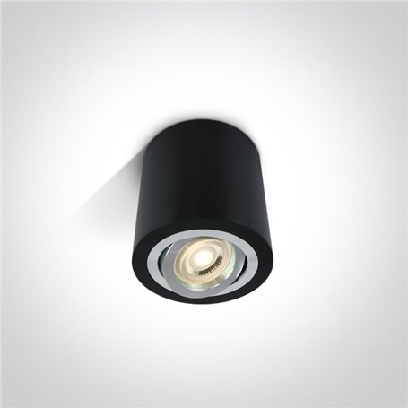 Downlight orientable de superficie ONE LIGHT 12105AB/B Negro IP20