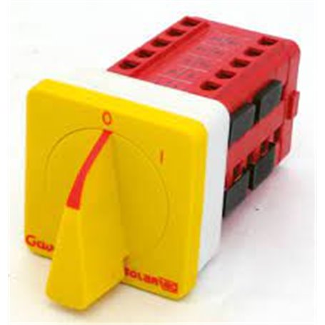 Interruptor seccionador Gave 25A a 400Vdc/15A 600VDc Solartec A-5362PV0