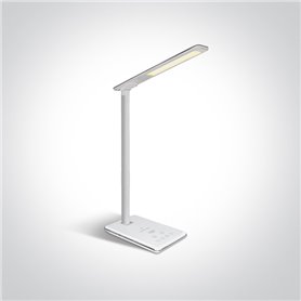 Lampara orientable sobremesa Led ONE LIGHT 61130/W blanco 5w de 2000 a 6000K IP20
