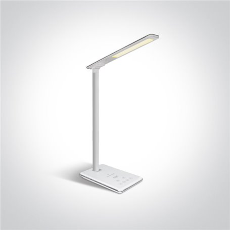 Lampara orientable sobremesa Led ONE LIGHT 61130/W blanco 5w de 2000 a 6000K IP20