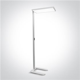 Lampara pie Led ONE LIGHT 36002/W/C blanco 60w 4000K IP20