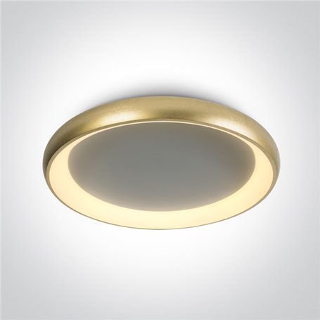 Plafon Led techo ONE LIGHT 62144N/BGL/W Oro cepillado 50w 3000K IP20