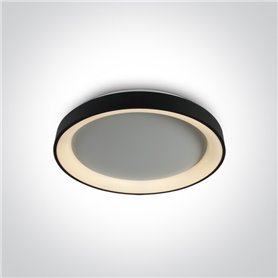 Plafon Led techo ONE LIGHT 62130L/B/W Negro 30w 3000K IP20