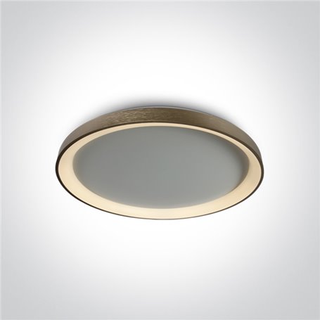 Plafon Led techo ONE LIGHT 62148L/BGL/W Oro cepillado 48w 3000K IP20
