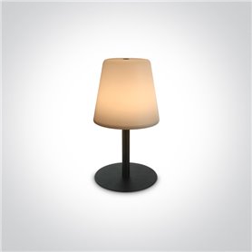 Lampara sobremesa exterior Led ONE LIGHT 61084/B Negro 2w 3000K IP44