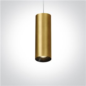 Lampara colgante techo ONE LIGHT 63105M/BBS Latón cepillado IP20