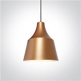 Lampara colgante techo ONE LIGHT 63072A/CU Cobre IP20