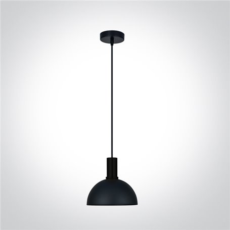 Lampara colgante techo ONE LIGHT 63140/B negro IP20