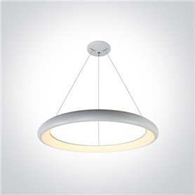 Lampara colgante LED techo ONE LIGHT 62144NB/W/W blanco 50w 3000K