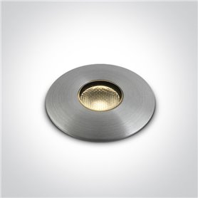 Empotrable LED suelo ONE LIGHT 69042/AL/W Aluminio 1w 3000K IP67