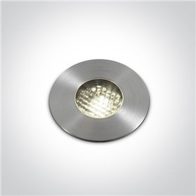 Empotrable LED suelo ONE LIGHT 69052/C Acero inox 3w 4000K IP67