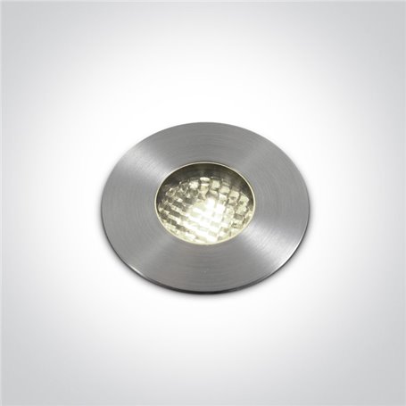 Empotrable LED suelo ONE LIGHT 69052/C Acero inox 3w 4000K IP67