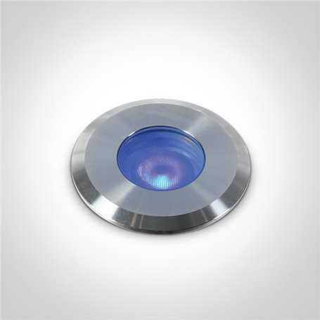 Empotrable LED bajo el agua ONE LIGHT 69066/BL Acero inox 1w Azul IP68