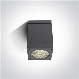 Downlights LED techo ONE LIGHT 67138D/AN/W antracita 6w 3000K IP54