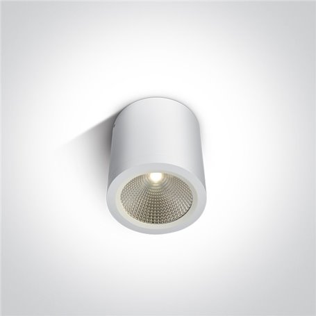 Downlights LED techo ONE LIGHT 67380/W/W blanco 10w 3000K IP54