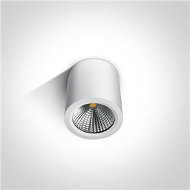Downlights LED techo ONE LIGHT 67380/W/W blanco 10w 3000K IP54
