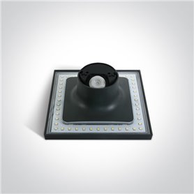 Aplique LED pared ONE LIGHT 67450A/AN/W antracita 7w 3000K IP54