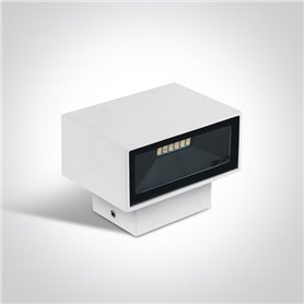 Aplique LED pared ONE LIGHT 67374/W/W blanco 2x3w 3000K IP54
