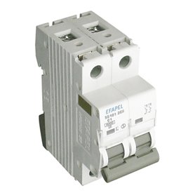 Interruptor Automatico EFAPEL 55116 6CS 1P+N  16A 6KA