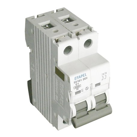 Interruptor Automatico EFAPEL 55125 6CS 1P+N  25A 6KA